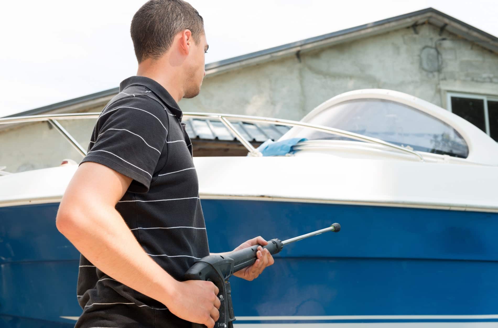 boat cleaning
