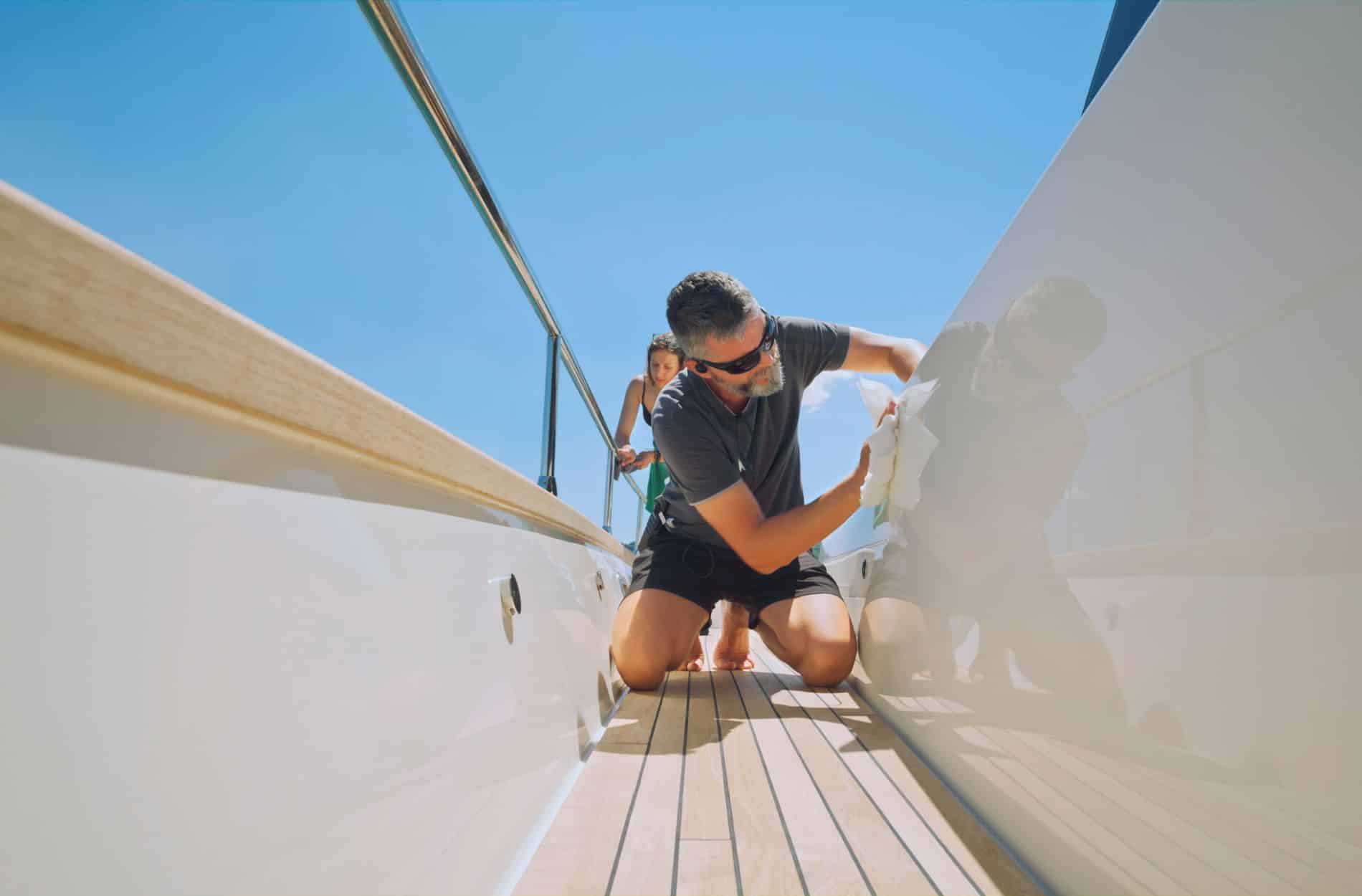 yacht cleaning
