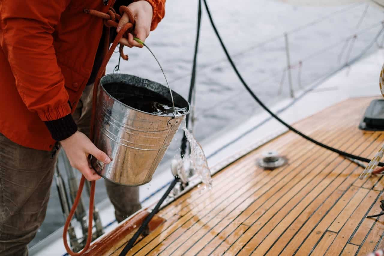 boat cleaning