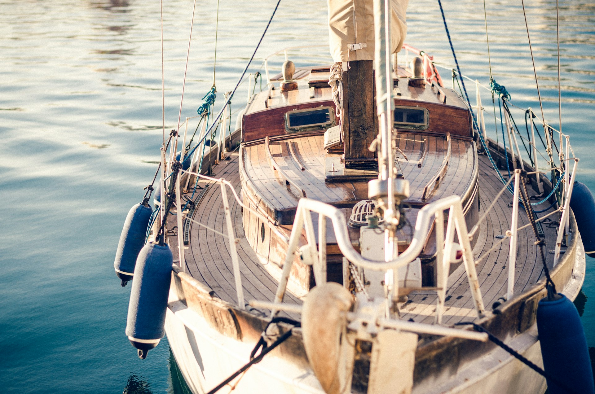 Clean Boat Interior